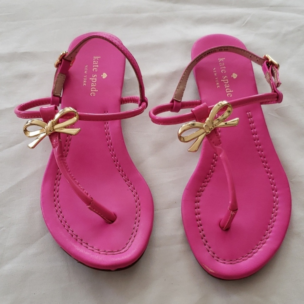 Kate Spade Pink Sandals - Size 5